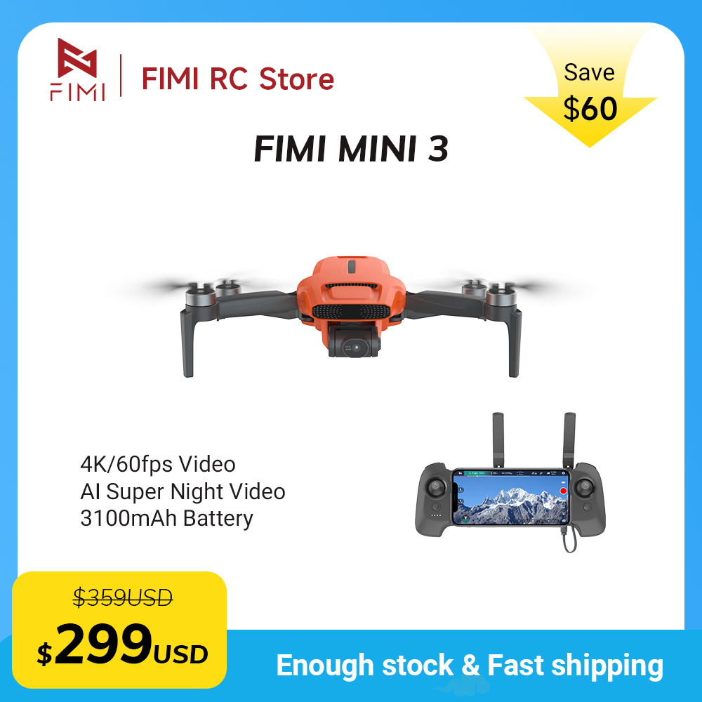 Drone Battery Smart - FIMI MINI 3 Camere Drone 4K