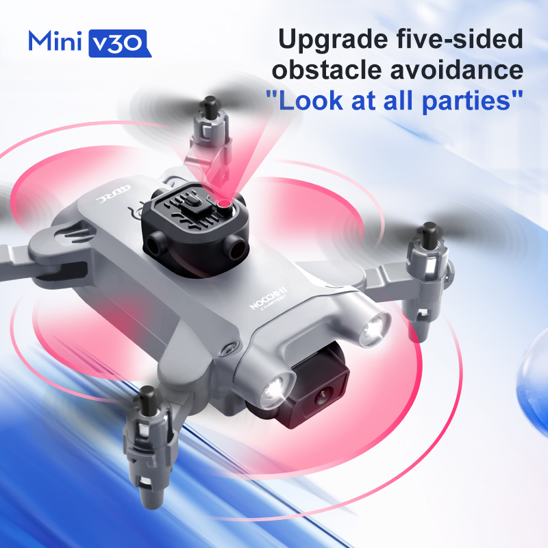 Mini V30 WiFi FPV Drone With 4 - Drone Battery Case 评论和价格