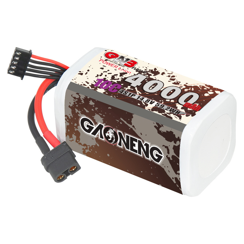 GNB 4000mAh 4S 14.8V 10C 20C W - Drone Battery Li-Ion 评论和价格