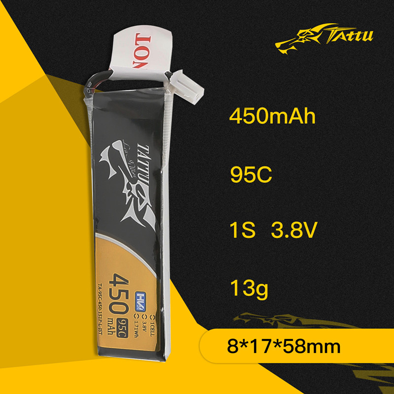 3Pcs NEW TATTU 450/500/550mAh  - Drone Battery 4S 评论和价格